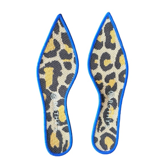 Rothys The Point Women's Size 10 US Big Cat Print Pointed Toe Slip On Flat Shoes - Picture 4 of 13